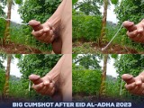 INDONESIAN DICK - My 15th video Masturbating Outdoors Again After Eid al-Adha 2023