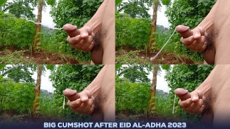 INDONESIAN DICK - 我的第 15 个视频 2023 年古尔邦节后再次在户外自慰