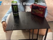 Preview 2 of E-GIRL SANRIO CORE BBW TRANS GETS DICKED DOWN AFTER PUTTING VIP HONEY IN MONSTER ENERGY DRINK 🍯🍯🍯