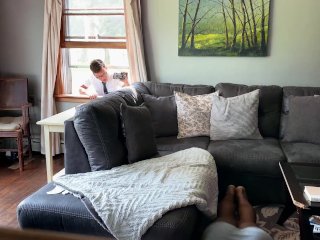 REALITY DUDES - Bruno Sneaks Around Ty Shine's House & Watches Him While He Takes Off His Clothes