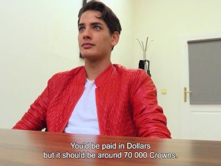 BIGSTR - He Applies For A Job And Ends Up Not Getting The Job But Still Makes It To The Boss Dick