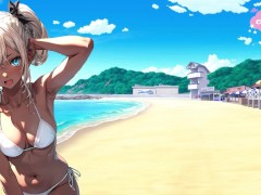 Morena lasciva te coge en la playa ASMR Joi Español audio
