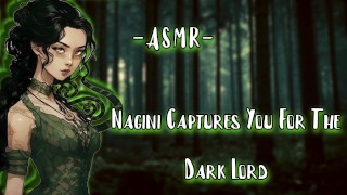 ASMR Sexualrp Nagini는 어둠의 군주 F4M 바이노럴을 위해 당신을 포착합니다