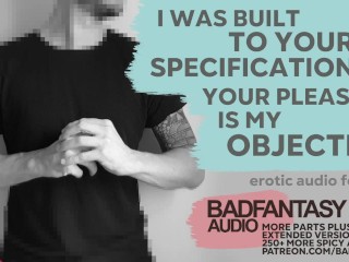 Conhecendo Sua Nova Boneca De Prazer Build-a-Daddy [M4M] [dominação] [Áudio Erótico Para Gay Men] [ASMR]