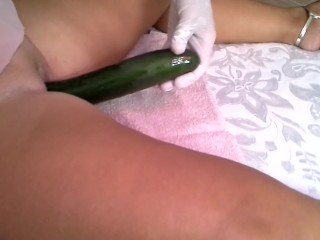 Zucchini and Cucumber for the Italian Doctor Nadia