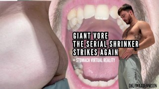 Gigante vore serial shrinker ataca novamente