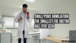Kleine penis vernedering - de kleinste die de dokter ooit heeft gezien