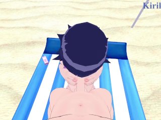 Sui-Feng (Soifon) and I have intense sex on the beach. - BLEACH Hentai