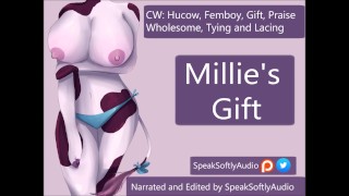 Kussen praat: Millie heeft een klein cadeau voor jou F/Femboy