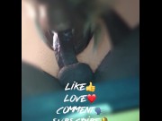 Preview 1 of Cheating 18 year old slut suck my dick under the table. Subscribe to my ONLYFANS it’s FREE 🪑🤤💦