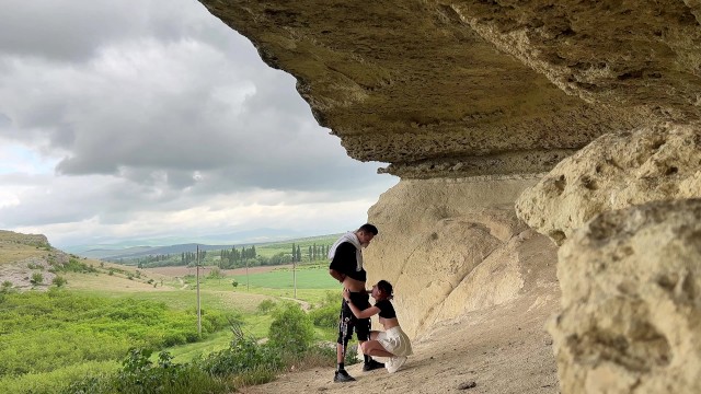 A Real Pickup Girl on an Excursion Excursion Turned into a Quick Sex on a  Beautiful Landscape - Pornhub.com
