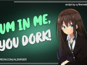 Preview 1 of Your Tsundere Bully WANTS Your Cum! | ASMR Audio Roleplay