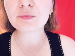 ASMR braces: giantess vore, eating jelly bears, chewing and swallowing, mouth fetish