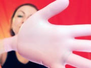 Preview 4 of ASMR with nitrile gloves and snaps - Arya Grander