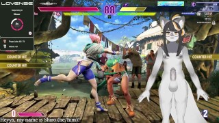Furry Femboy Uses His Toy Fansly Stream VOD While He Streams His Own Games For Viewers