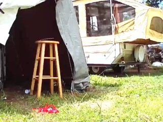 Love playing in my yard!!