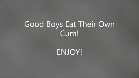 Patreon Audio Preview - Good Boys Eat Their Own Cum