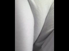 White Leggings Camel Toe