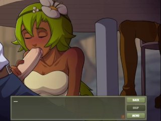 elfa, blowjob cum in mouth, boquete, gameplay