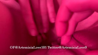 Artemisia Love hete lesbische POV trekt zich samen af OF@ArtemisiaLove101 Twitter@ArtemisiaLove9