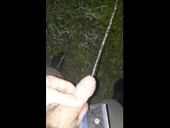 PISS IN EX GIRLFRIEND'S YARD