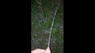 PISS IN EX GIRLFRIEND'S YARD