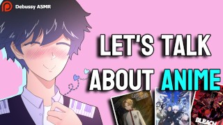 [ASMR] Femboy te habla sobre anime!