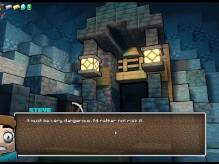 HornyCraft [MINECRAFT PORN Hentai game ] Ep.29 demon girl is too hot for Steve