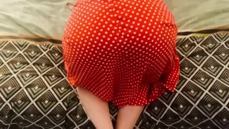 DOGGY WITH HIGH HEELS AND LITTLE CUM ON LILY’S ASS