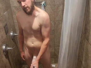 Gym Shower and Tease