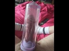 Penis pump cock pump pumping