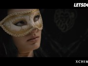 Preview 3 of Masked Slut Leanne Lace Glamour Fuck With Big Cock - LETSDOEIT