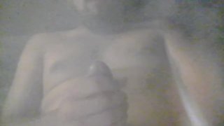 SmokeBreak Prends mon temps en caressant ma bite presque éjacule d’huile exceptionnelle =Webcam naturelle