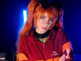 Sloppy Blowjob and Pussy Creampie. Evangelion Asuka Langley - MollyRedWolf