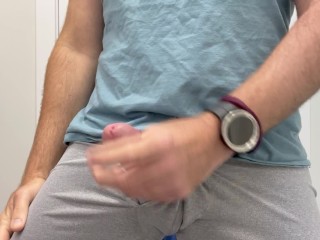 Start to finish solo male orgasm with perfect big cock and big cumshot.