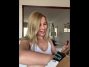 Preview 2 of Unpacking a New Sex Toy and Masturbation