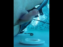 Water jet orgasm in pool - Screenshot 3 of 16 - Water Masturbation