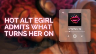 Hot E-Girl admet ce qui l’excite