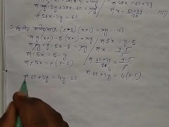 Equations with two variables Math Slove by Bikash Edu Care Episode 14