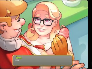 space fantasy, cartoon visual novel, cartoon porn, summer saga