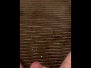 Quick after Shower Cumshot