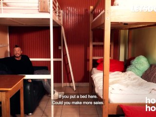 Silvia Dellai & Claudia Bavel Have The Best Kind Of Sex At The Hotel - HORNY HOSTEL screenshot number 0