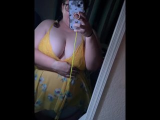 All natural 44DD boobs