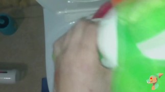 Yoshi dinosaur pee