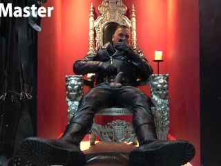 The more you Huff the more Leather I Put on then Cum with me as I Stroke my Uncut Cock PREVIEW