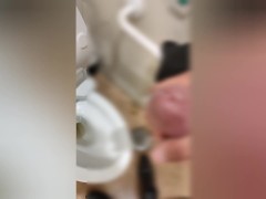 【女性向け（個人撮影）】変態イケメン営業マンが仕事中ムラムラしすぎてスーパーのトイレでオナニー - Screenshot 16 of 16 - Hentai