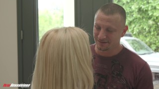 Young Couple trying to be not too Noisy for Neighbours in Guest house