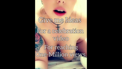 リクエストされたビデオのアイデアを取って100万回の視聴を祝う!