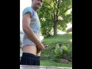 Preview 3 of Jerking outside