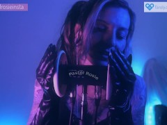 SFW ASMR - Latex Gloves Triggers - PASTEL ROSIE - Egirl Deep Intense Tingle Testing in Your Brain
